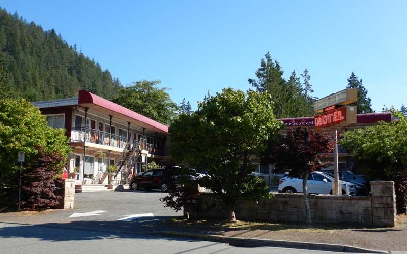 The Classic Horseshoe Bay Motel (West Vancouver)：カナダ10日目