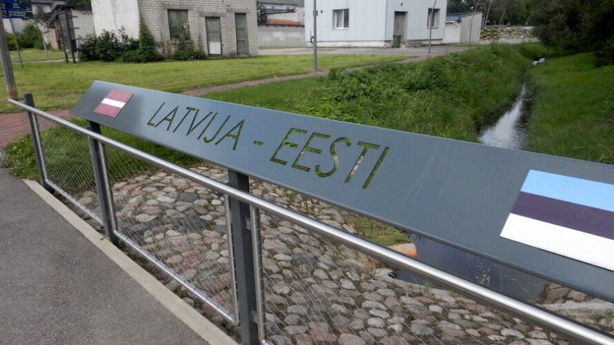 エストニア6~国境に分断された街