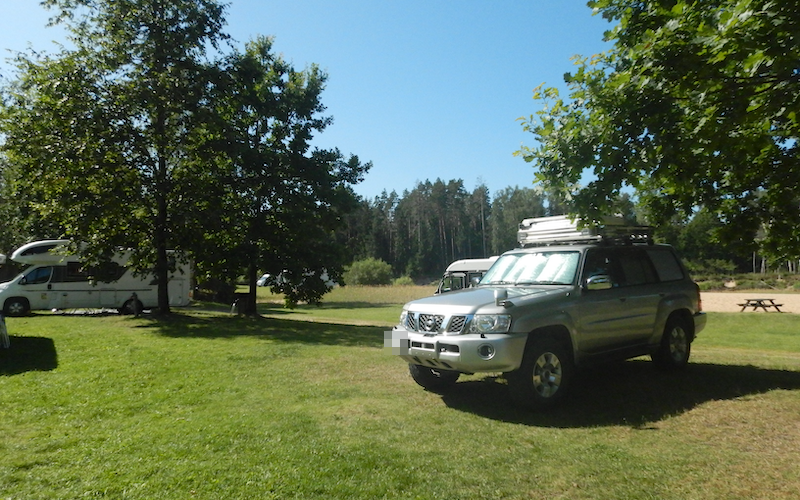 Camping Žagarkalns, Boat rental(ガウヤ国立公園)