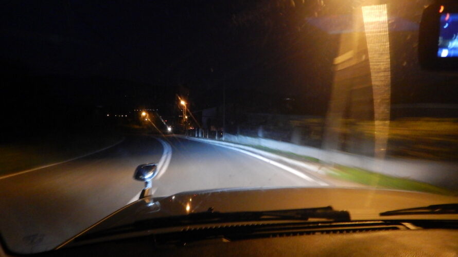 ギリシャ４～真っ暗闇ドライブ