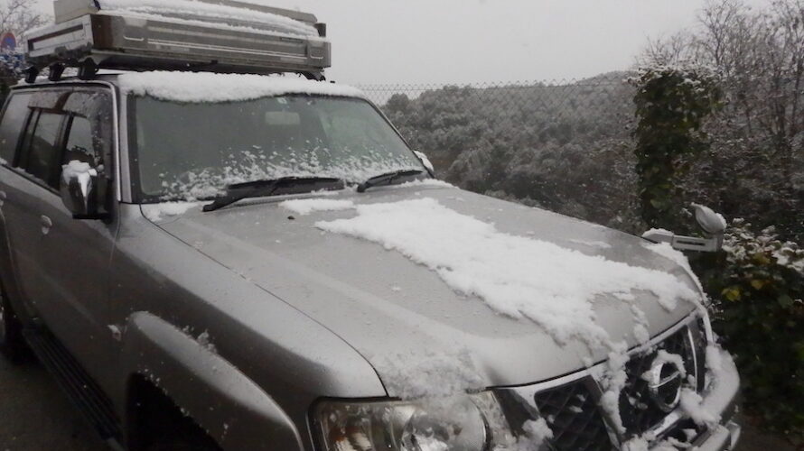 スペイン２～雪！！！
