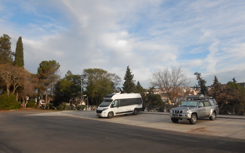 Área de Autocaravanas de Hornachuelos（オルナチュエロス）